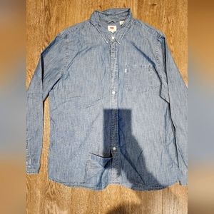 Levi's Denim Long Sleeve Button Up